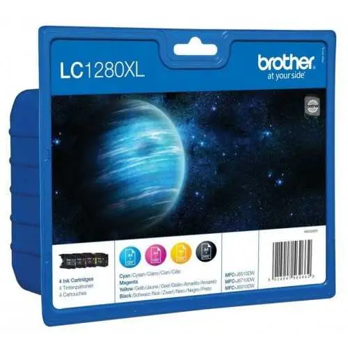 Brother LC1280XL noir couleur Cartouches d'encre d'origine