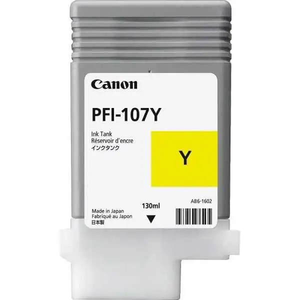 Canon PFI-107Y Jaune Cartouche d'encre d'origine