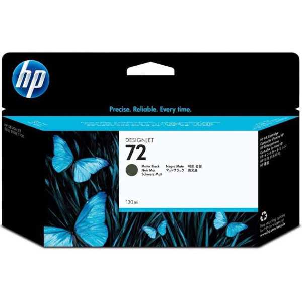 HP 72 Noir mat Cartouche d'encre d'origine - C9403A