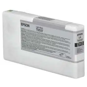 Epson T6537 Noir clair Cartouche d'encre d'origine