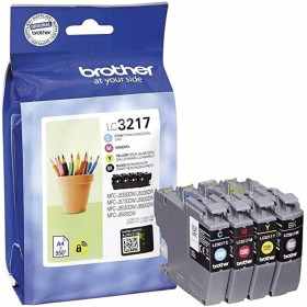 Brother LC3217 Noir couleur Pack de 4 Cartouches d'encre d'origine