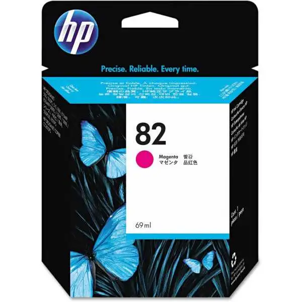 HP 82 Magenta Cartouche d'encre d'origine - C4912A