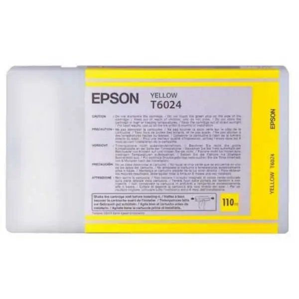 Epson T6024 Jaune Cartouche d'encre d'origine