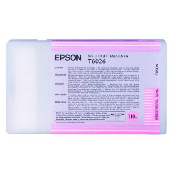 Epson T6026 Light magenta Cartouche d'encre d'origine