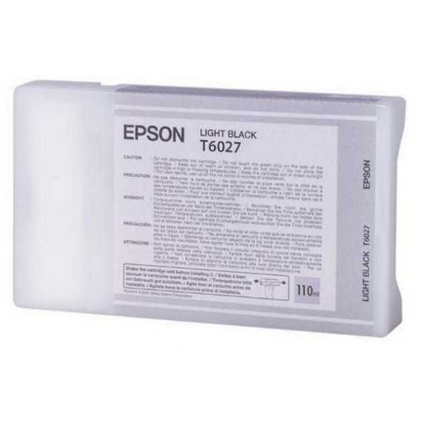 Epson T6027 Gris clair Cartouche d'encre d'origine