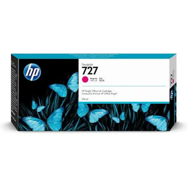 HP 727 Magenta Cartouche d'origine - F9J77A