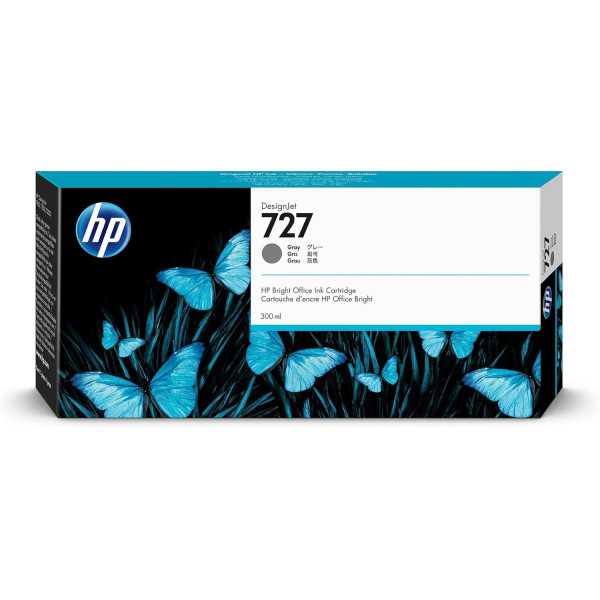 HP 727 Gris Cartouche d'origine - F9J80A