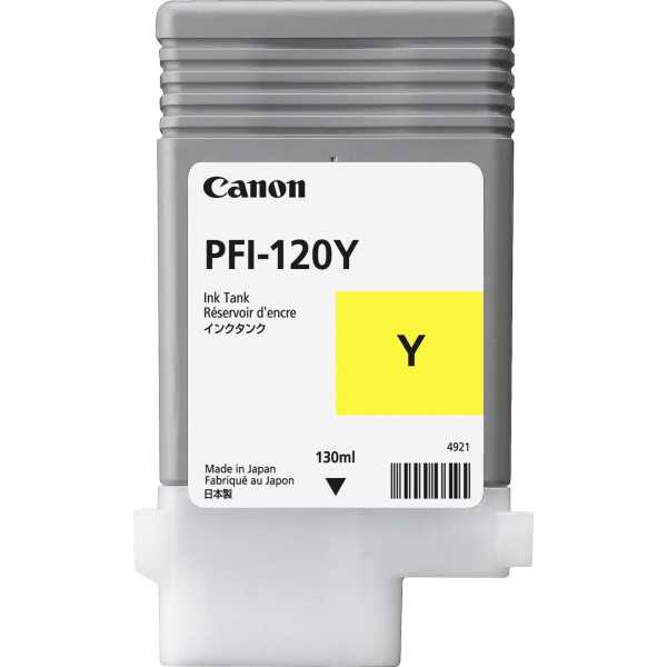 Canon PFI-120Y Jaune Cartouche d'encre d'origine