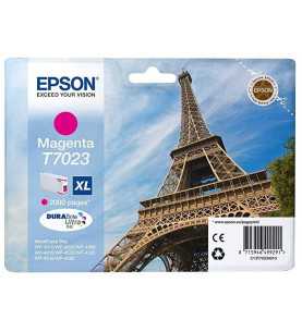 Epson T7023 XL Magenta Tour Eiffel Cartouche d'encre d'origine