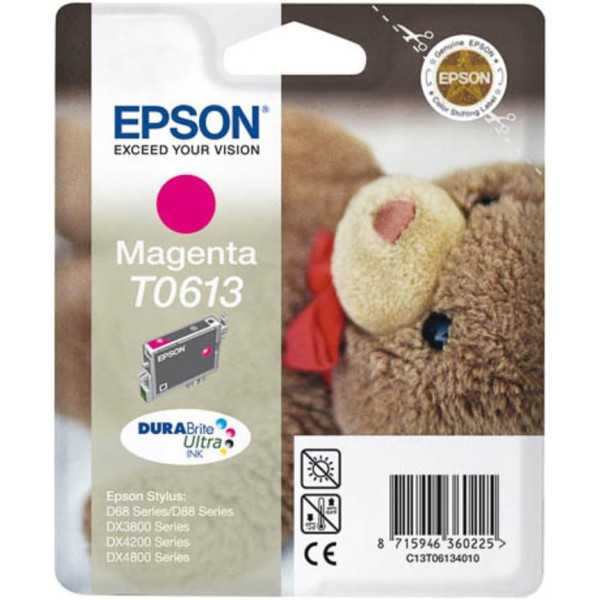 Epson T0613 Magenta Ourson Cartouche authentique au meilleur prix