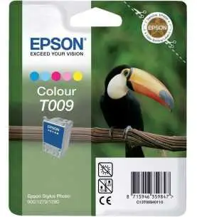 Epson T009 Couleur Toucan Cartouche d'encre d'origine