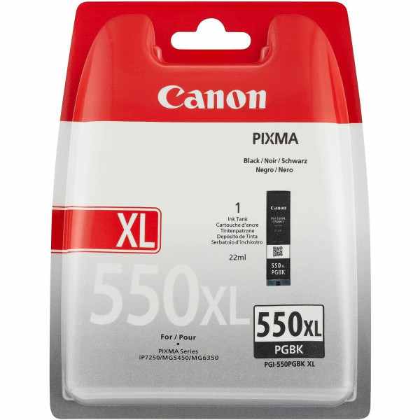 Canon PGI-550PGBK XL Noir Cartouche authentique au meilleur prix
