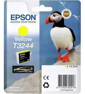 Epson T3244 jaune Cartouche pour imprimante Surecolor SC-P400, P400