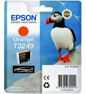 Epson T3249 Orange Cartouche pour imprimante Surecolor SC-P400, P400