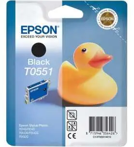 Epson T0551 Noir Canard Cartouche d'encre d'origine