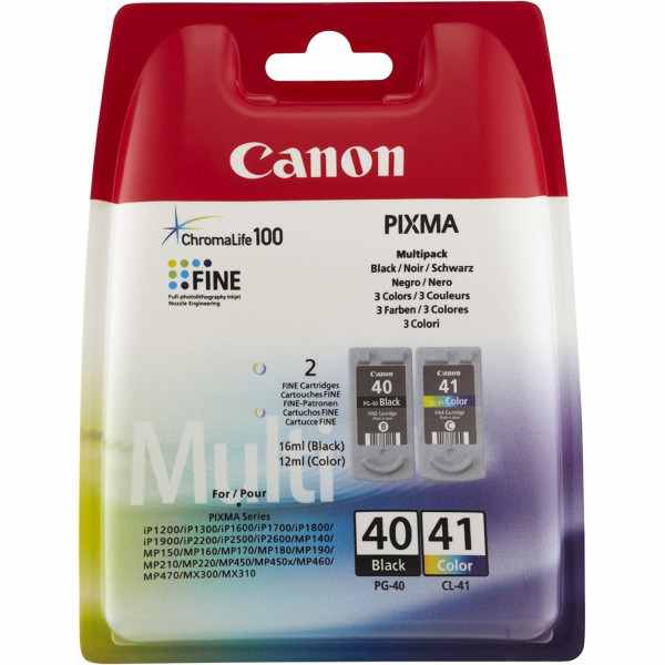 Canon PG-40/CL-41 Noir couleur Pack de cartouches authentiques au meilleur prix