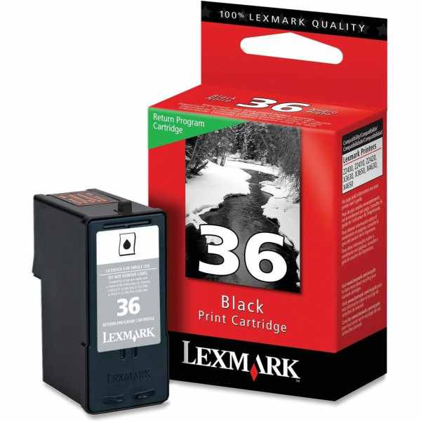 Lexmark 36 Noir Cartouche authentique au meilleur prix