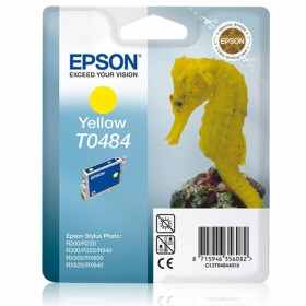 Epson T0484 Jaune Hippocampe Cartouche authentique au meilleur prix