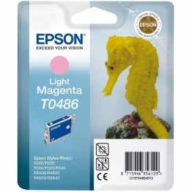 Epson T0486 Magenta clair Hippocampe Cartouche authentique au meilleur prix