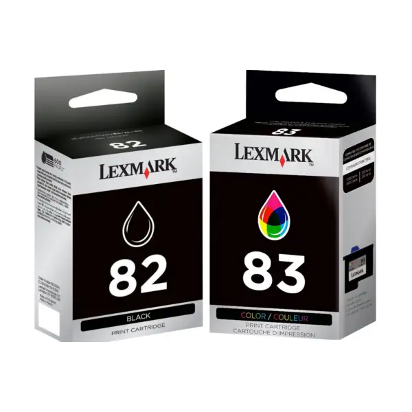 Lexmark 82/83 Noir couleur Pack de cartouches authentiques au meilleur prix