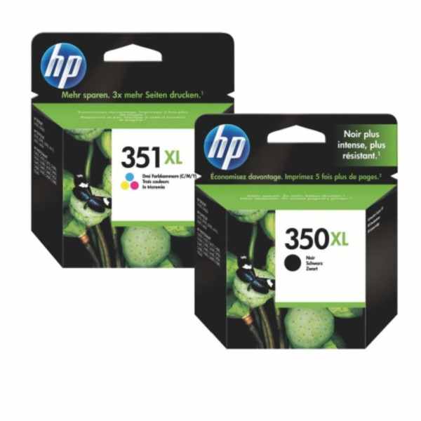 HP 350XL/351XL Noir couleur Pack de cartouches authentiques au meilleur prix