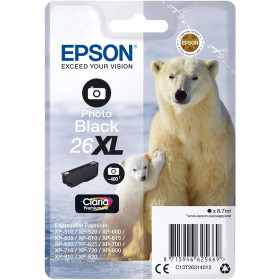 Epson 26XL Photo noir Ours polaire Cartouche authentique au meilleur prix