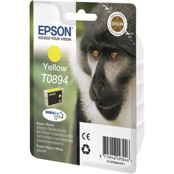 Epson T0894 Jaune Singe Cartouche authentique au meilleur prix