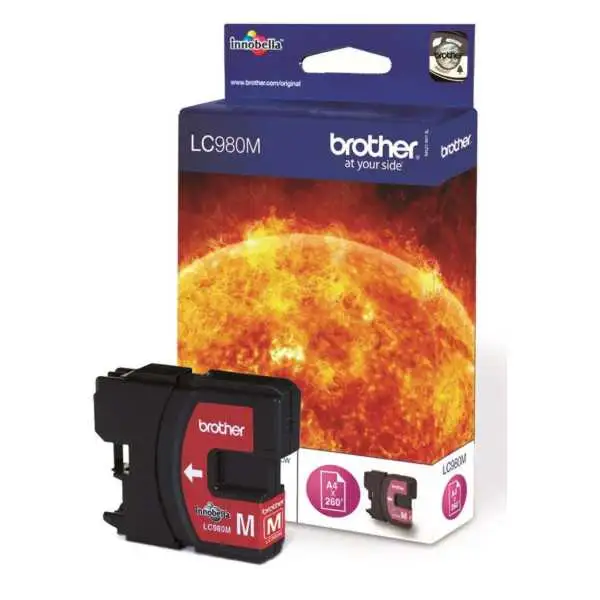 Brother LC980M Magenta Cartouche authentique au meilleur prix