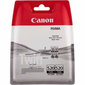 Canon PGI-520BK Noir Pack de cartouches authentiques au meilleur prix