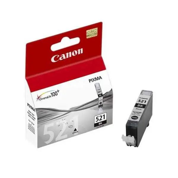 Canon CLI-521BK Noir Cartouche authentique au meilleur prix