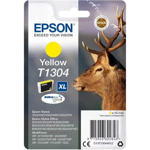 Epson T1304 Jaune Cerf Cartouche authentique au meilleur prix