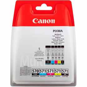 Canon PGI 570/CLI-571 Noir Couleur Pack de cartouches authentiques au meilleur prix
