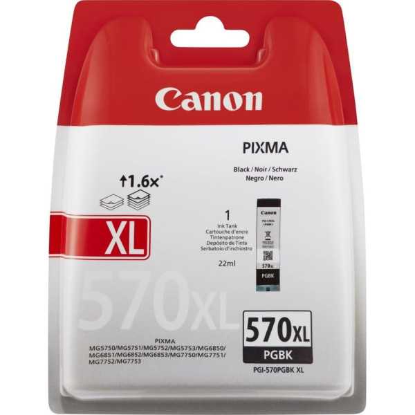 Canon PGBK-570XL Noir Cartouche authentique au meilleur prix