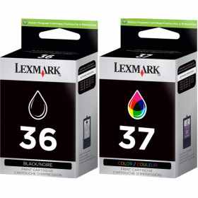 Lexmark 36/37 Noir couleur Pack de cartouches authentiques au meilleur prix