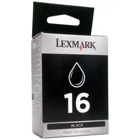 Lexmark 16 Noir Cartouche authentique au meilleur prix