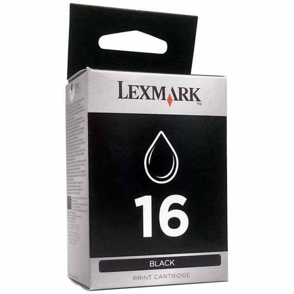 Lexmark 16 Noir Cartouche authentique au meilleur prix