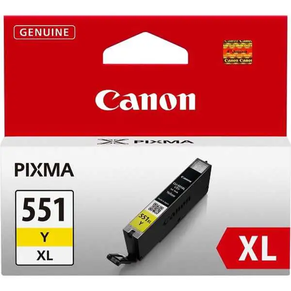 Canon CLI-551Y XL Jaune Cartouche authentique au meilleur prix