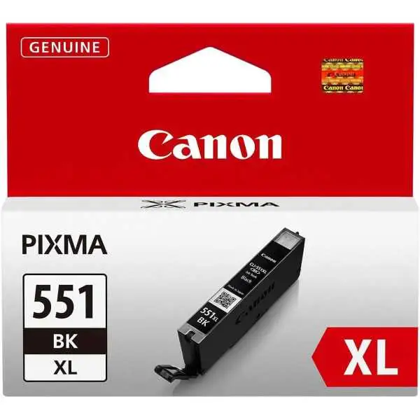 Canon CLI-551XL BK Noir Cartouche authentique au meilleur prix