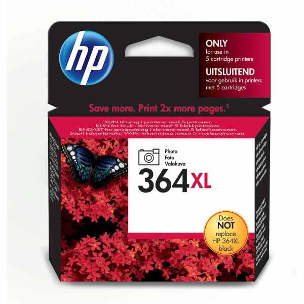 HP 364XL Photo noir Cartouche authentique au meilleur prix