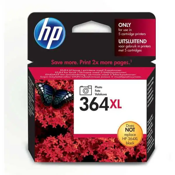 HP 364XL Photo noir Cartouche authentique au meilleur prix