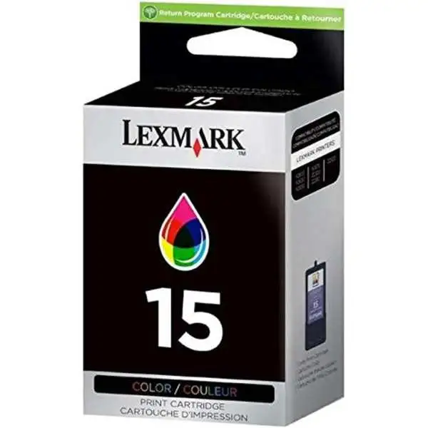 Lexmark 15 Couleur Cartouche authentique au meilleur prix