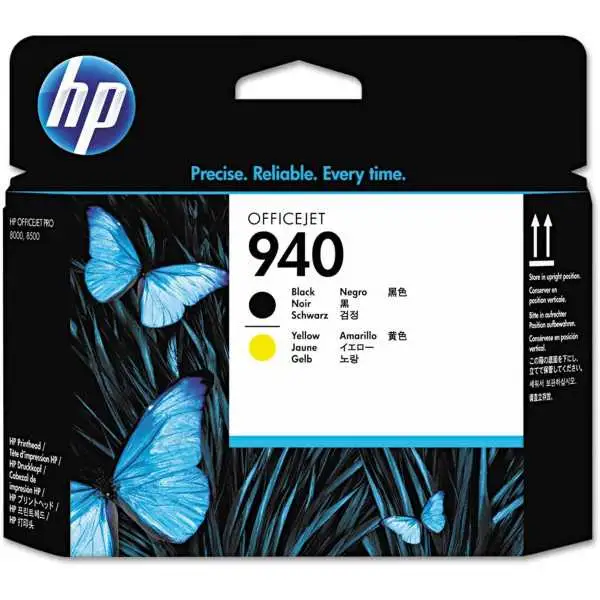 HP 940 Noir jaune Tête d'impression authentique au meilleur prix