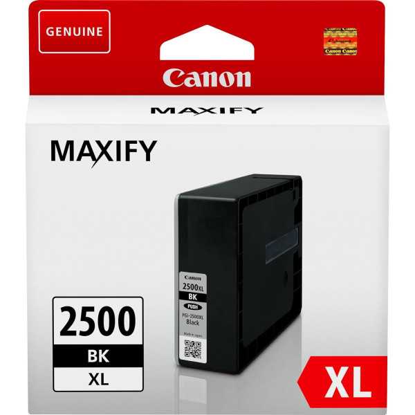 Canon PGI-2500XL-BK Noir Cartouche authentique au meilleur prix