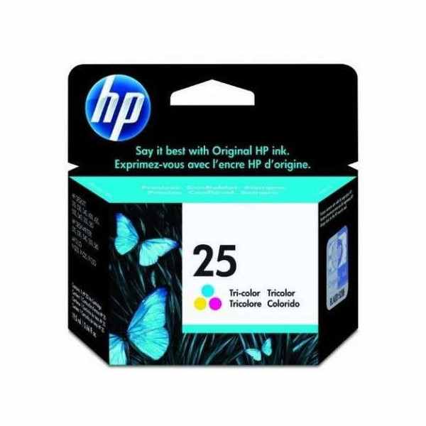 HP 25 Couleur Cartouche authentique au meilleur prix