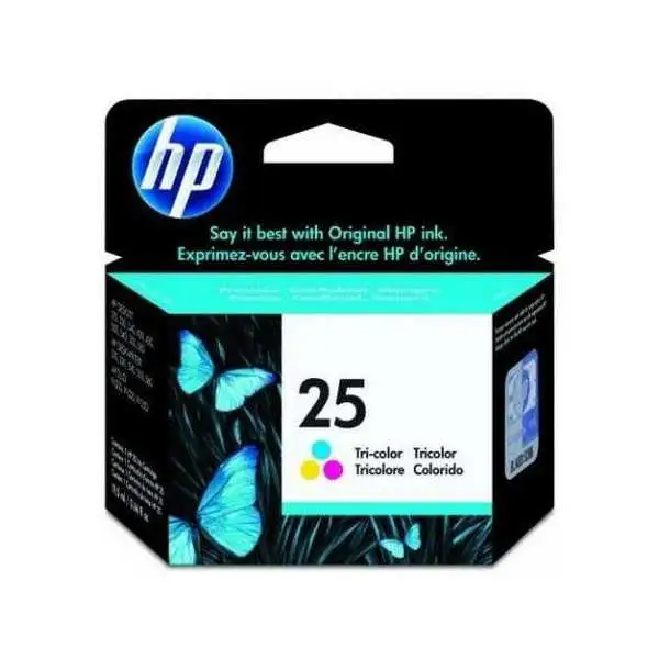 HP 25 Couleur Cartouche authentique au meilleur prix