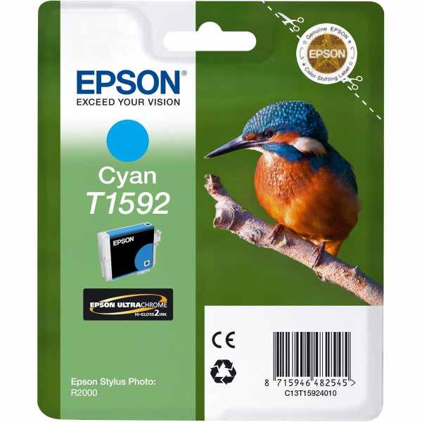 Epson T1592 Cyan Cartouche authentique au meilleur prix
