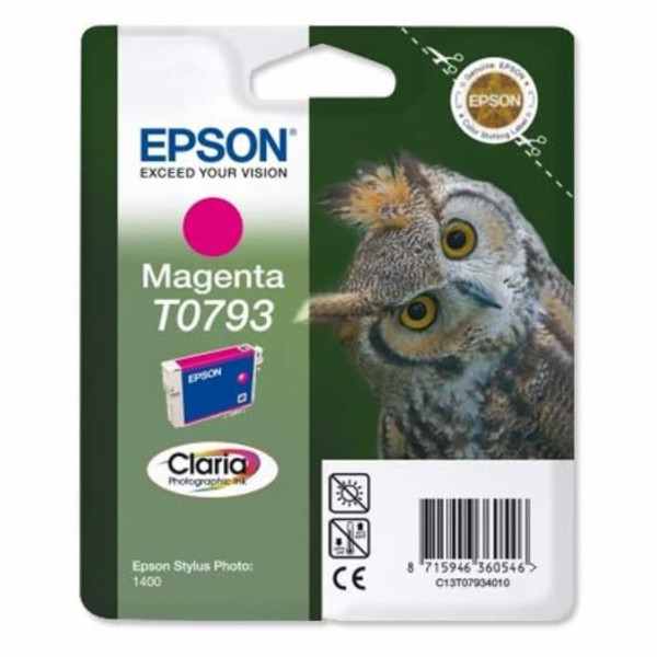 Epson T0793 Magenta Chouette Cartouche authentique au meilleur prix