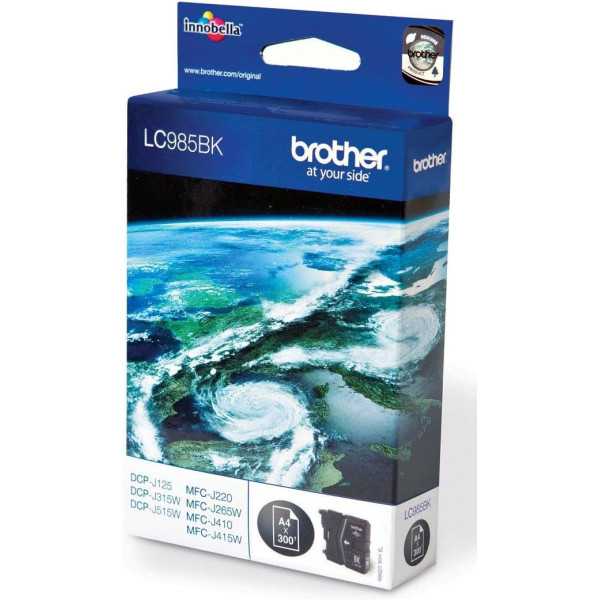 Brother LC985BK Noir Cartouche authentique au meilleur prix