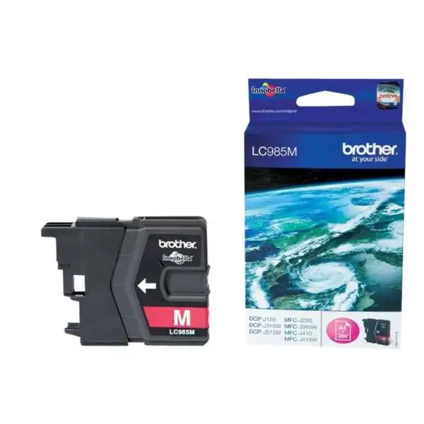 Brother LC985M Magenta Cartouche authentique au meilleur prix