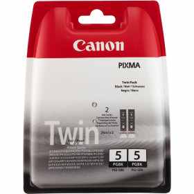 Canon PGI-5BK Noir Pack de cartouches authentiques au meilleur prix